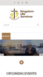 Mobile Screenshot of kingdomlifeseminar.org